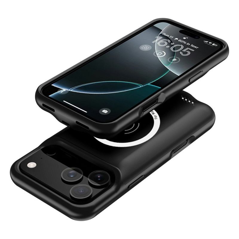6000mah Powerbank-hoesje Voor iPhone 17 Pro Max Met Magsafe
