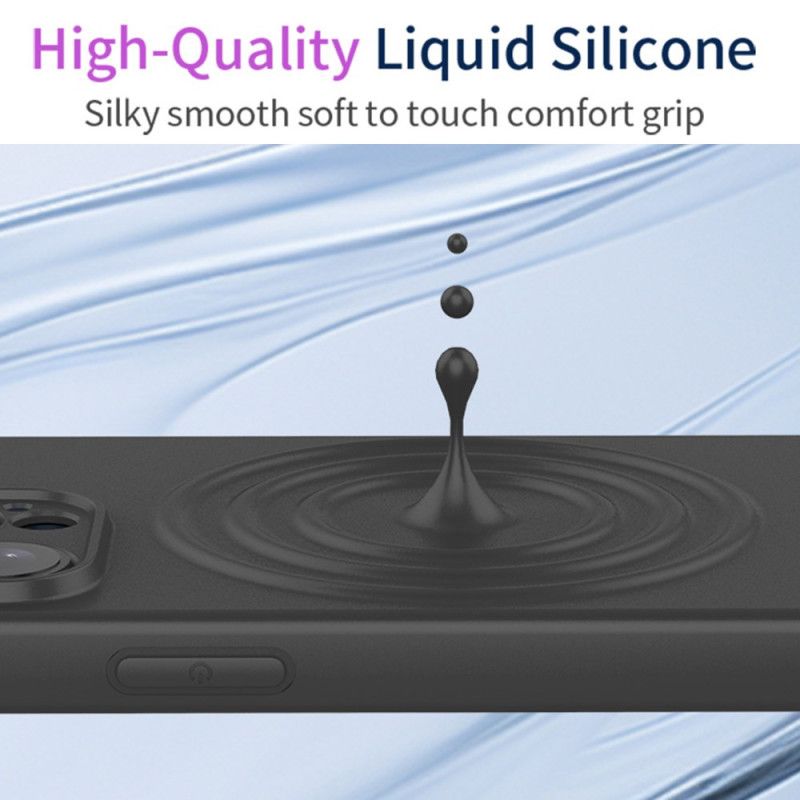 Case Hoesje iPhone 17 Pro Max Telefoonhoesje Vloeibare Siliconen