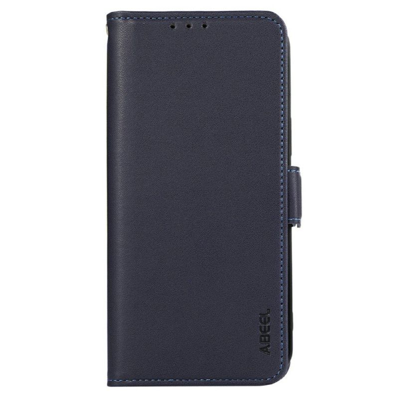 Flip Case Leren iPhone 17 Pro Max Rfid-bescherming Abeel