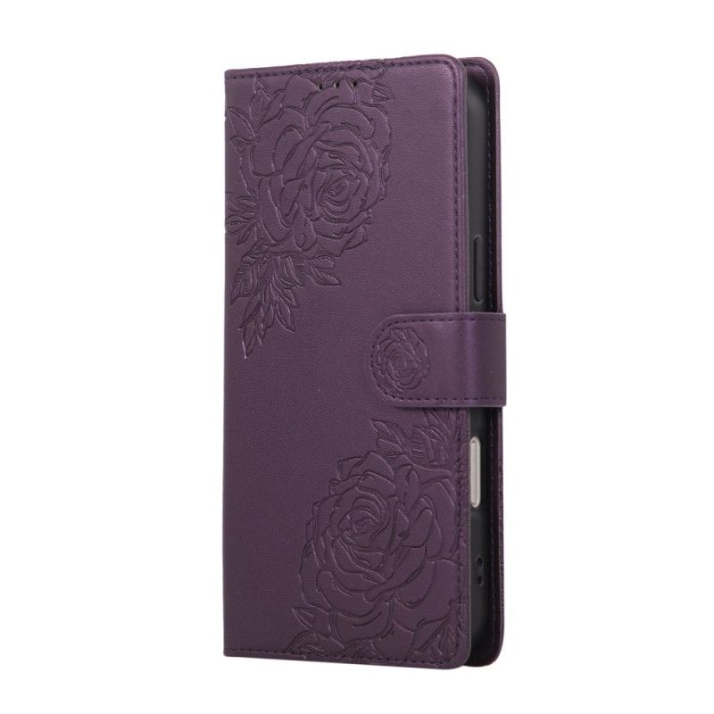 Folio-hoesje iPhone 17 Pro Max Bloemenprint