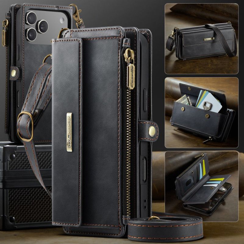 Folio-hoesje iPhone 17 Pro Max Caseme Portemonnee
