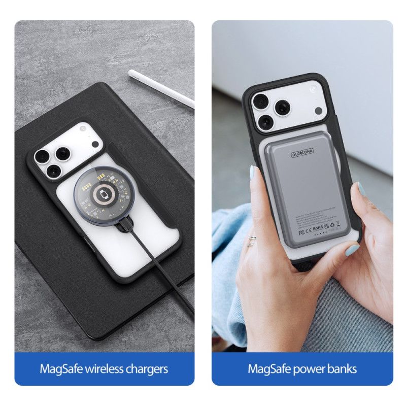 Folio-hoesje Voor iPhone 17 Pro Max Magsafe Met Skin X Pro Series Dux Ducis Houder