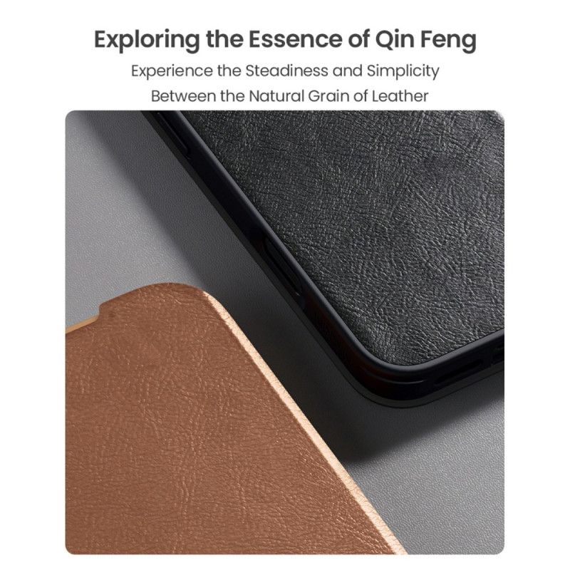 Folio-hoesje Voor iPhone 17 Pro Max Qin Pro Series Nillkin