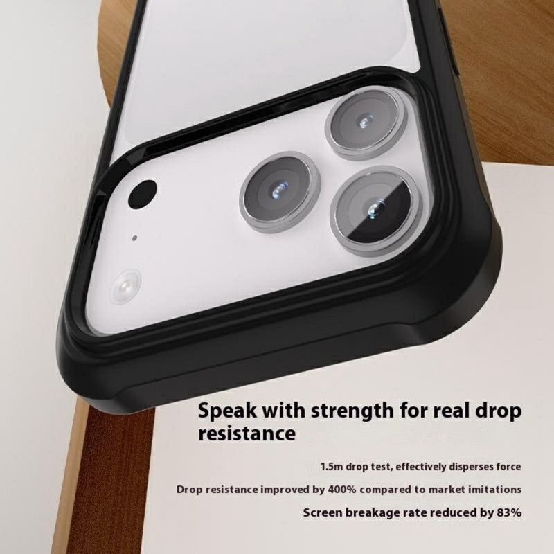 Hoesje iPhone 17 Pro Max Dubbelzijdig Transparant Hoesje Bescherming Hoesje