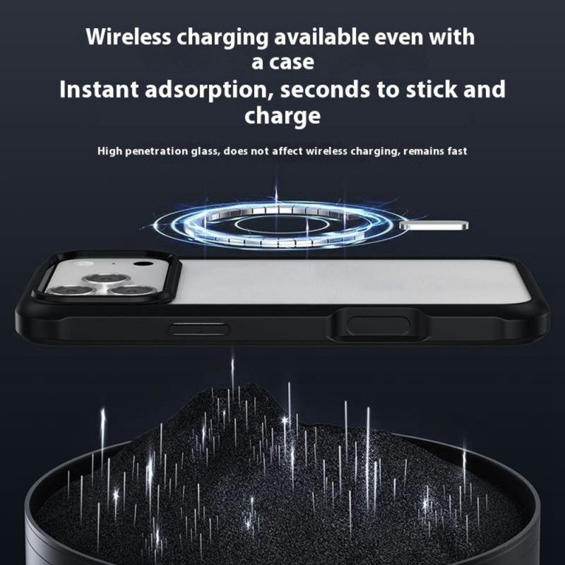 Hoesje iPhone 17 Pro Max Dubbelzijdig Transparant Hoesje Bescherming Hoesje