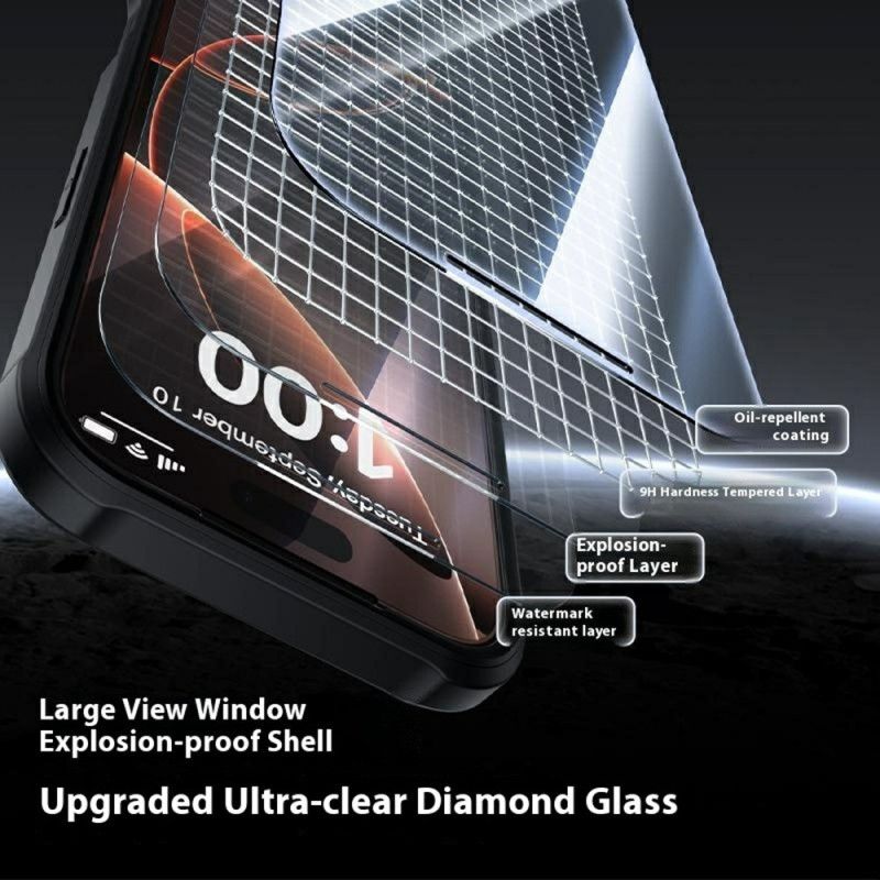 Hoesje iPhone 17 Pro Max Dubbelzijdig Transparant Hoesje Bescherming Hoesje