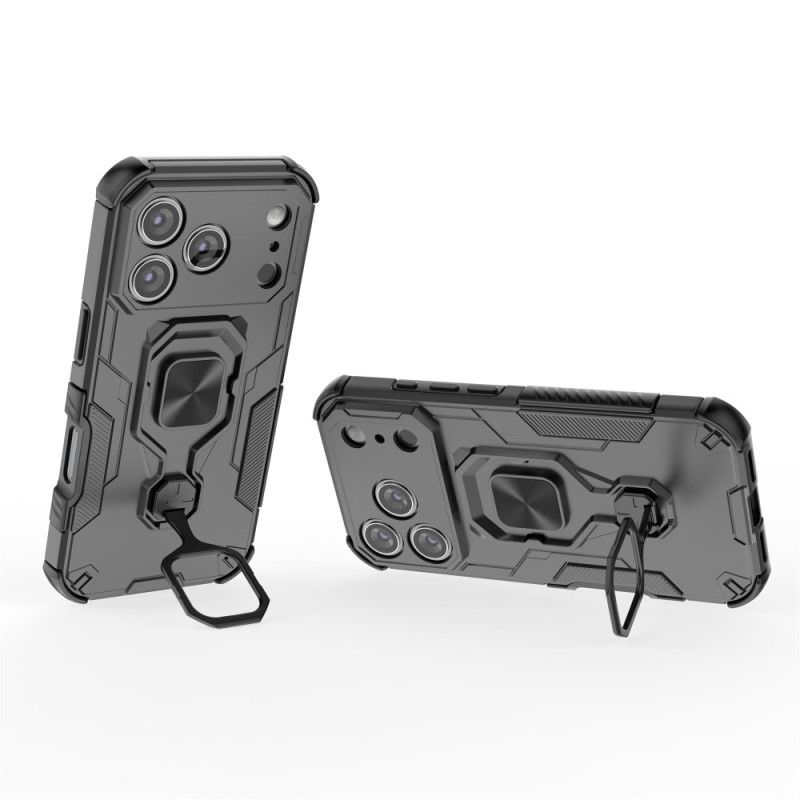 Hoesje iPhone 17 Pro Max Duurzame Ring Bescherming Hoesje