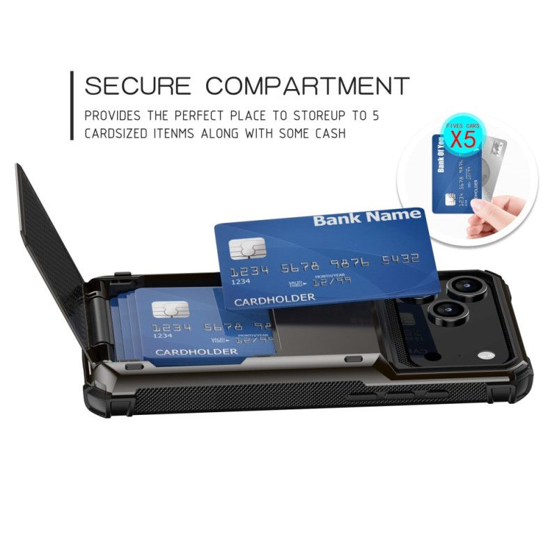 Hoesje iPhone 17 Pro Max Flip Kaarthouder