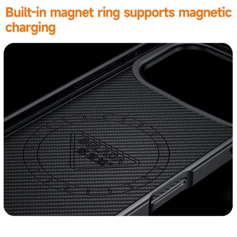 Hoesje iPhone 17 Pro Max Magsafe-compatibel Bescherming Hoesje