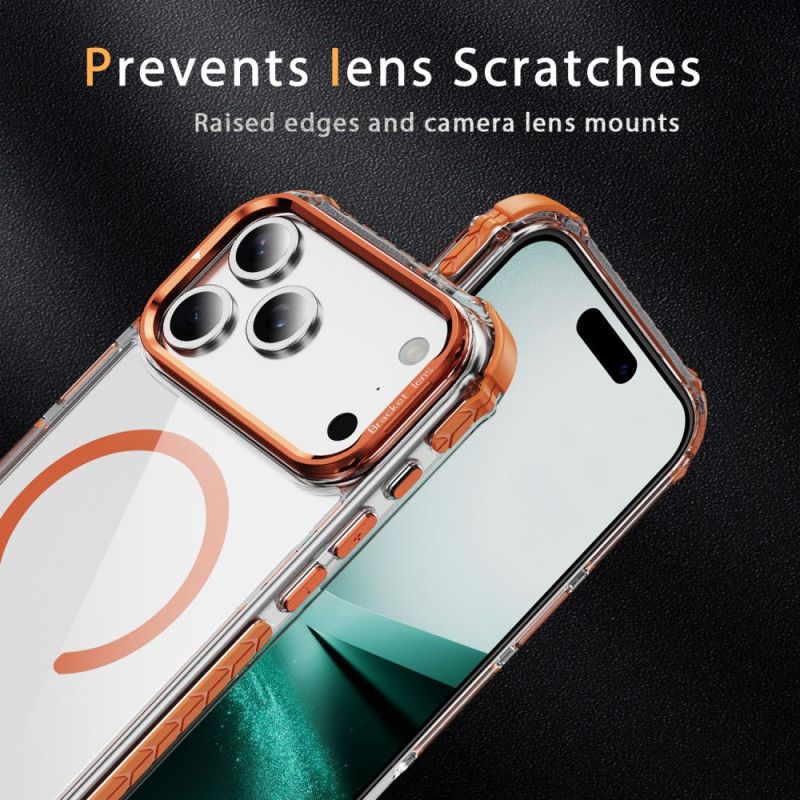 Hoesje iPhone 17 Pro Max Magsafe-compatibel Gekleurd