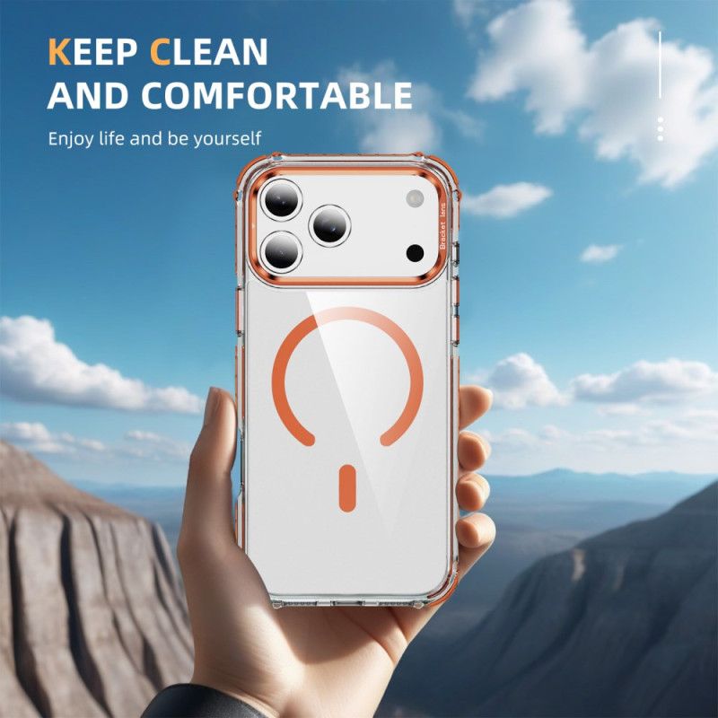 Hoesje iPhone 17 Pro Max Magsafe-compatibel Gekleurd