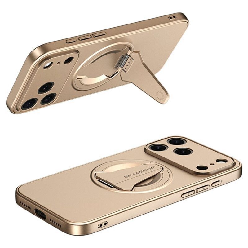 Hoesje iPhone 17 Pro Max Magsafe Metal Effect Geïntegreerde Houder