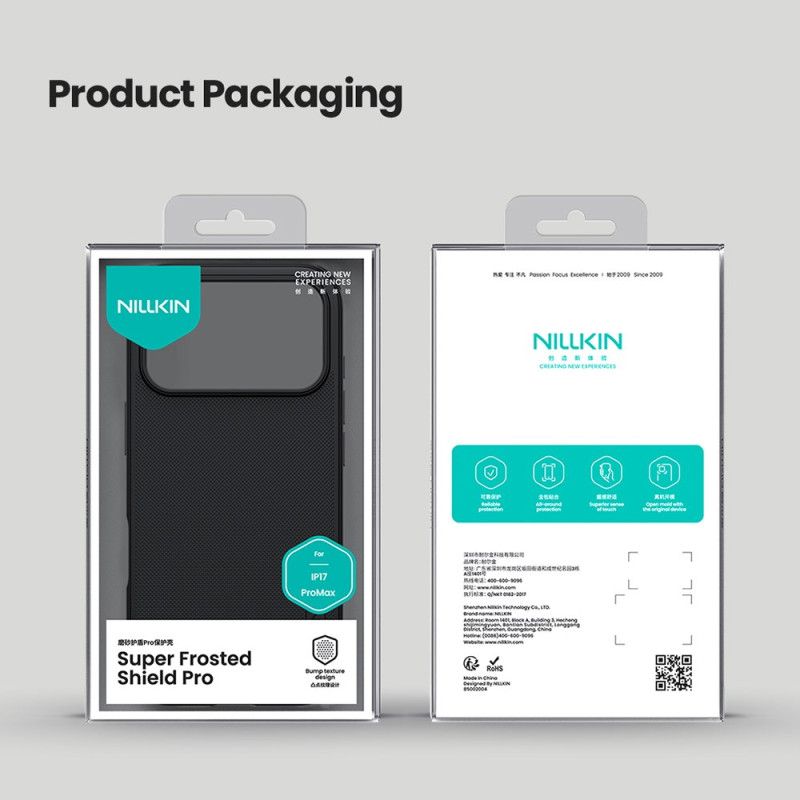 Hoesje iPhone 17 Pro Max Nillkin Frosted Shield Pro