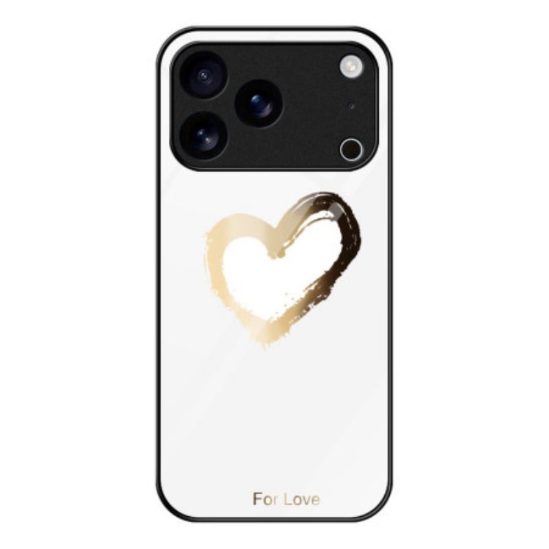 Hoesje iPhone 17 Pro Max White Love