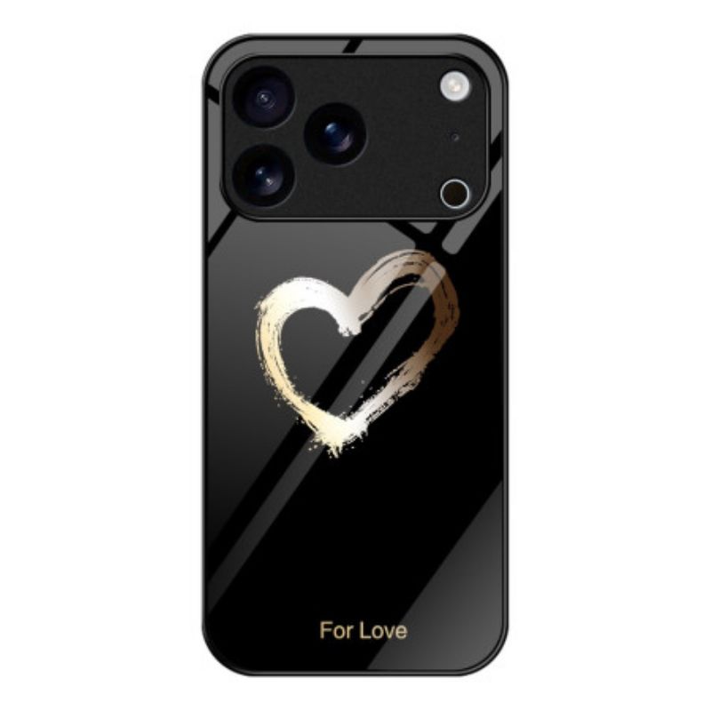 Hoesje Voor iPhone 17 Pro Max Black Love