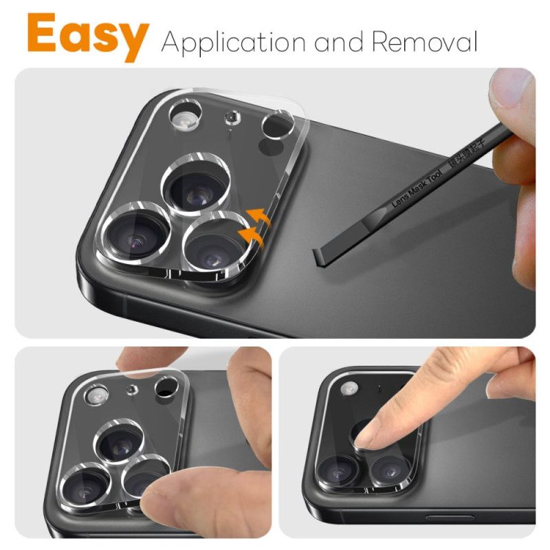 Lensbeschermer Van Gehard Glas Voor iPhone 17 Pro Max (transparant)