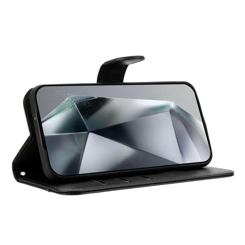 Leren Hoesje iPhone 17 Pro Max S-design Met Koord