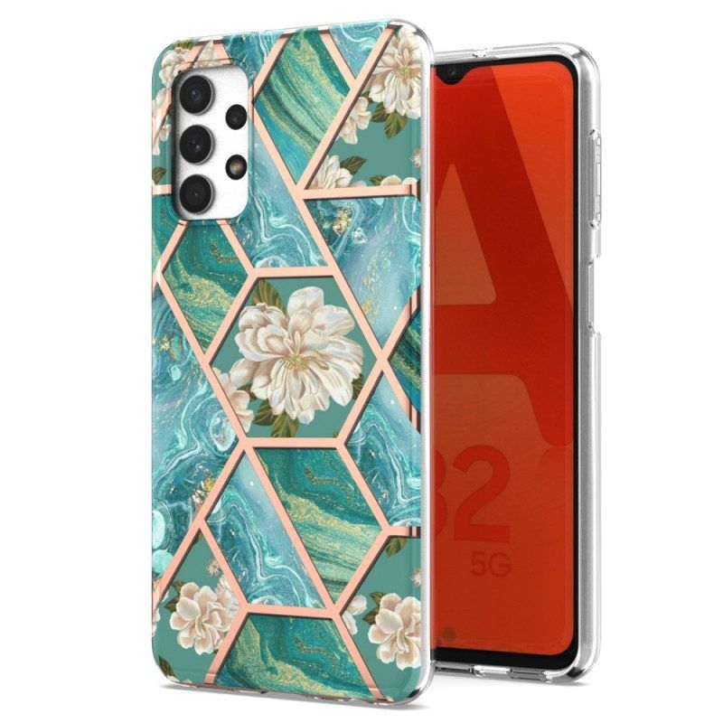 Hoesje voor Samsung Galaxy A13 Vlinders Bedrukte Strappy