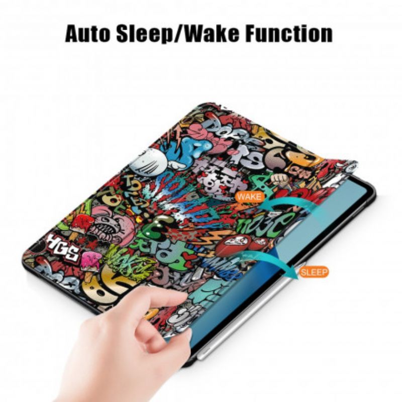 Smart Case Huawei Matepad Pro 12.6 (2021) Verbeterde Graffiti