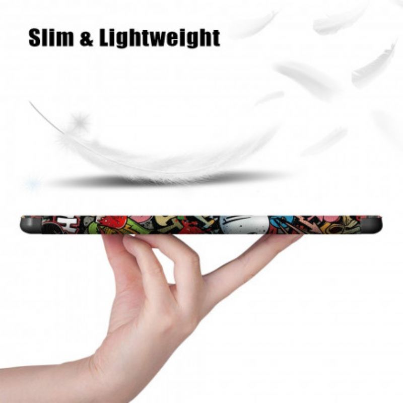 Smart Case Huawei Matepad Pro 12.6 (2021) Verbeterde Graffiti