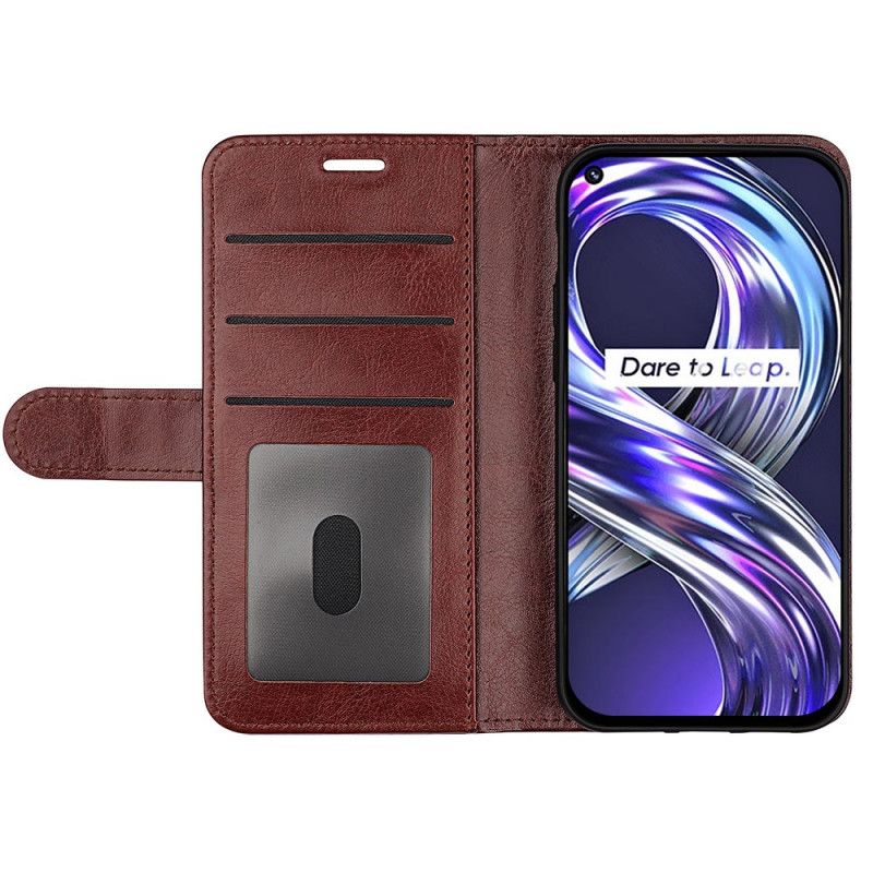 Bescherming Hoesje Realme 8i Kunstleer Ultra