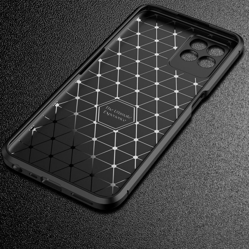 Case Hoesje Realme 8i Telefoonhoesje Flexibele Koolstofvezel