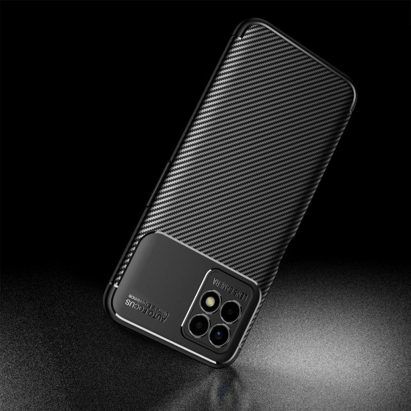 Case Hoesje Realme 8i Telefoonhoesje Flexibele Koolstofvezel