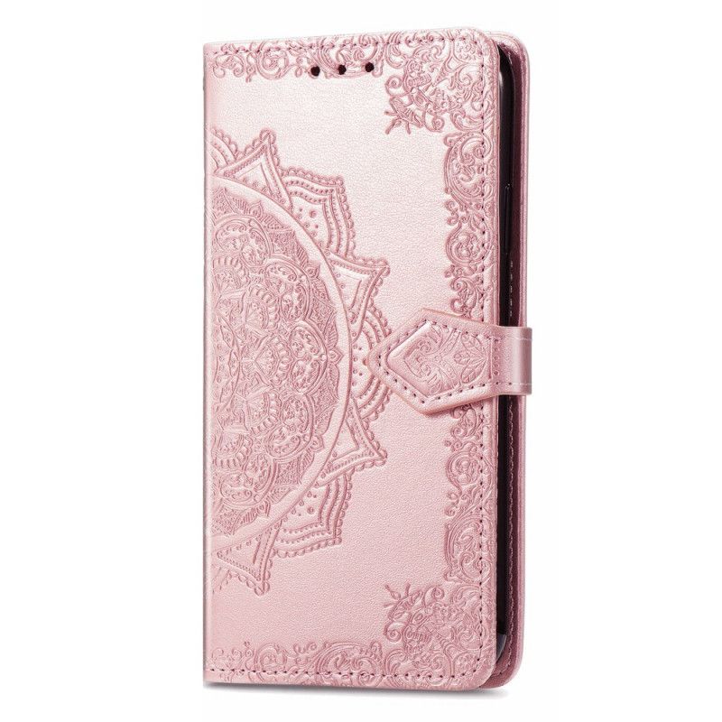 Flip Case Leren Realme 8i Mandala Middeleeuwen