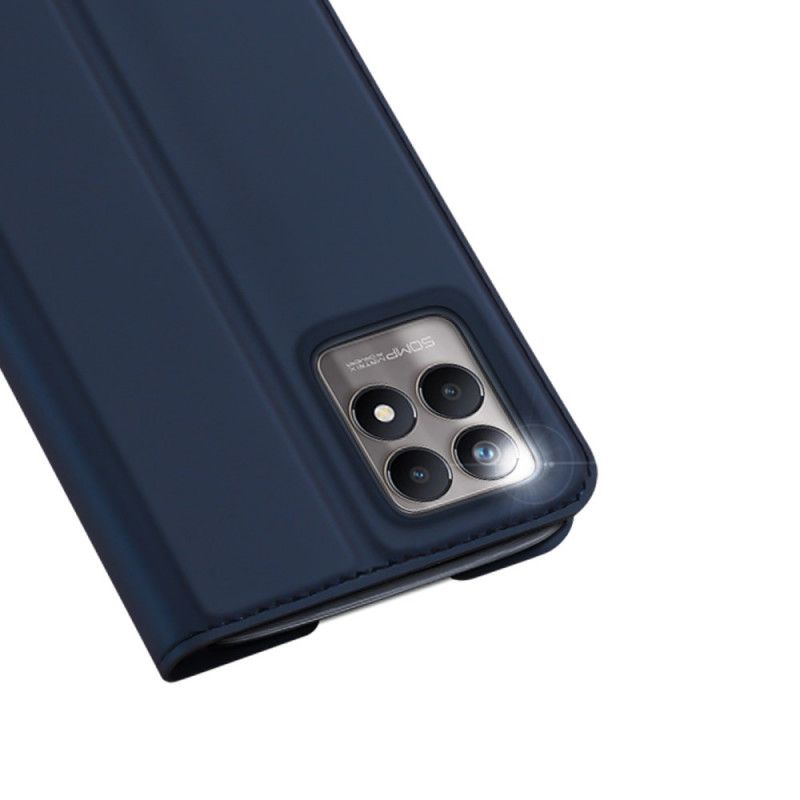 Folio-hoesje Voor Realme 8i Skin Pro Dux Ducis