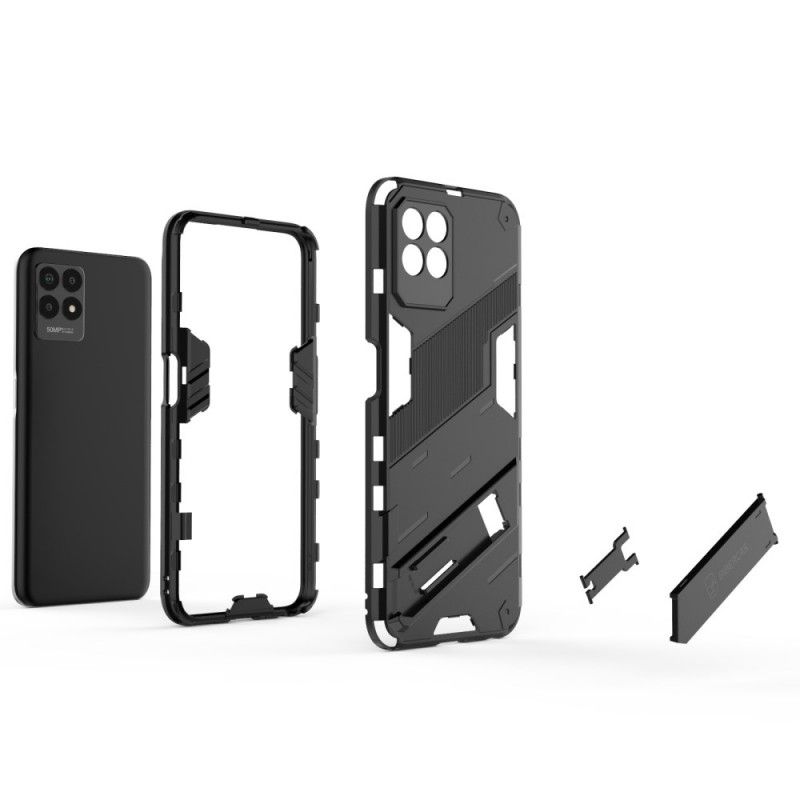 Hoesje Realme 8i Verwijderbare Steun Twee Handenvrije Posities