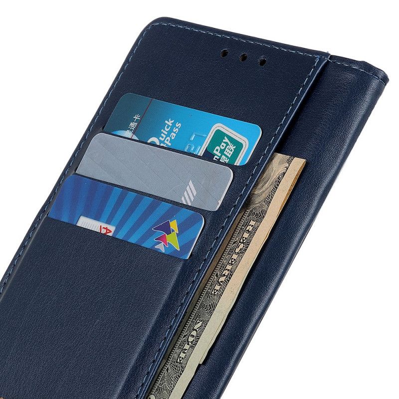 Leren Hoesje Realme 8i Gekleurde Versie Splitleer