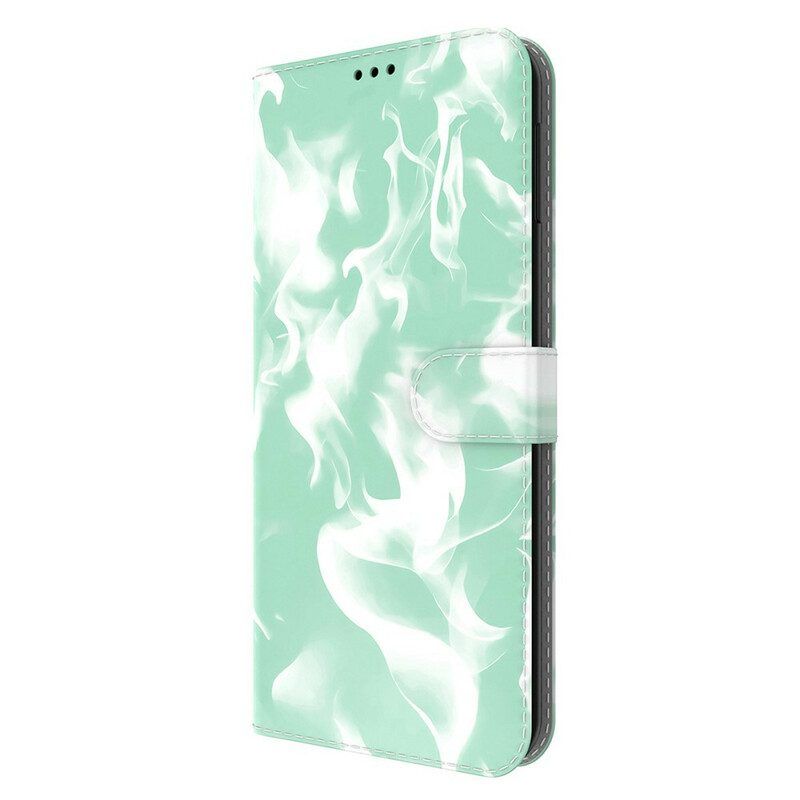 Folio-hoesje voor Oppo Find X3 Neo Abstract Patroon