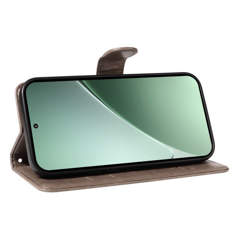 Bescherming Hoesje Xiaomi 15 Pro Bloemen- En Vlinderpatroon