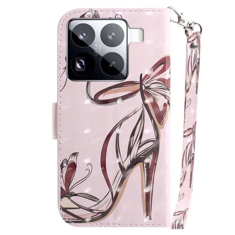 Bescherming Hoesje Xiaomi 15 Pro Hoge Hakken-bandje