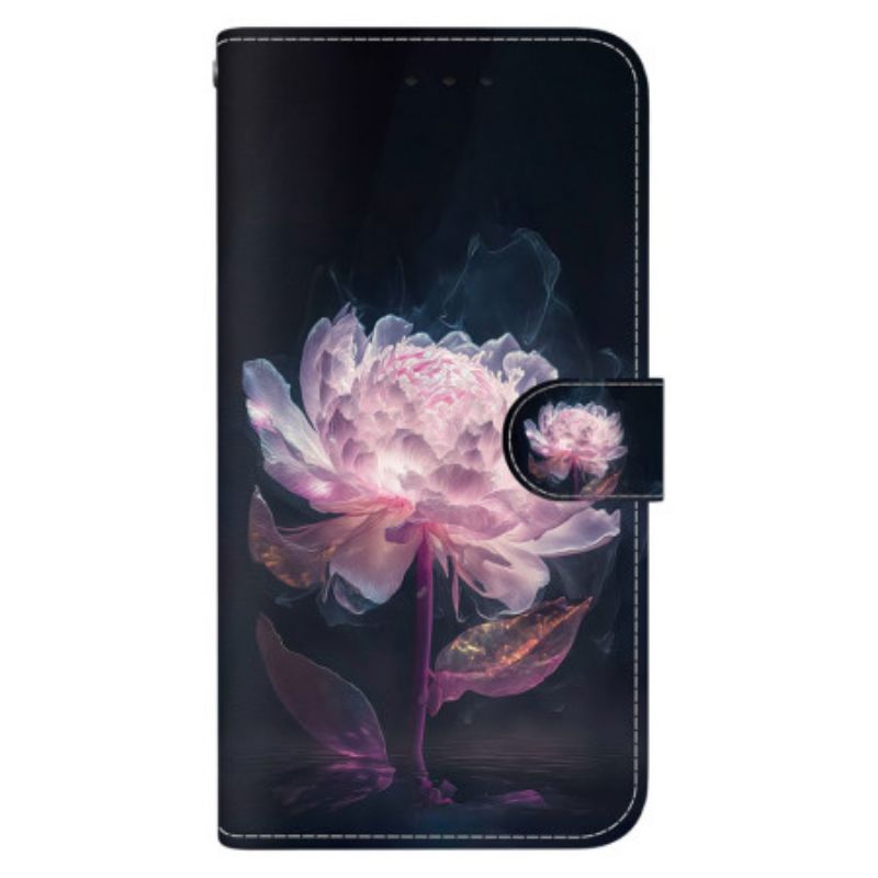 Bescherming Hoesje Xiaomi 15 Pro Paarse Pioenroos
