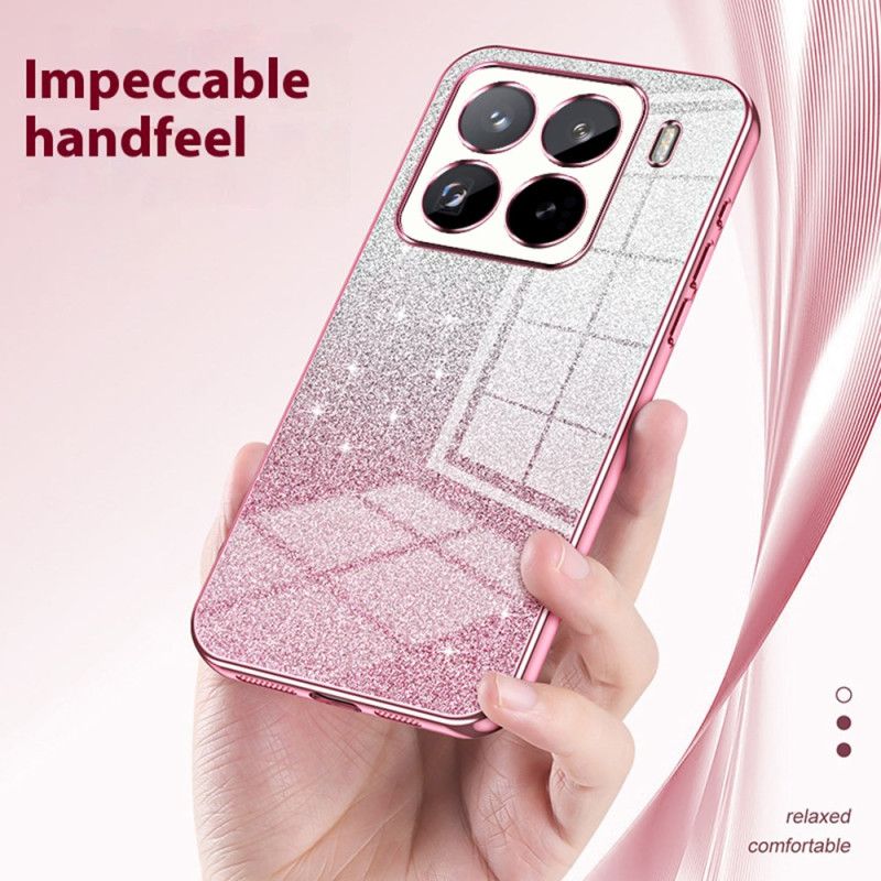 Cover Hoesje Xiaomi 15 Pro Telefoonhoesje Gradiënt Glitter