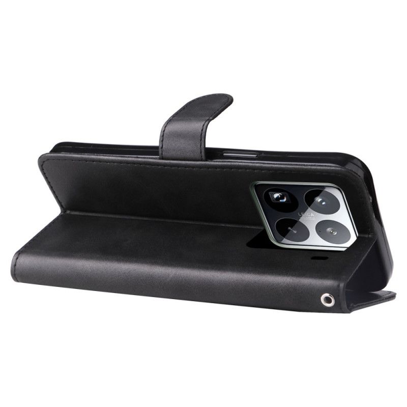 Folio-hoesje Xiaomi 15 Pro Portemonnee Met Ritssluiting