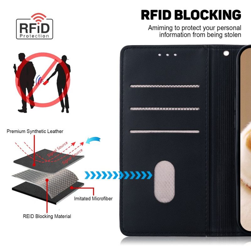 Folio-hoesje Xiaomi 15 Pro Rfid-blokkerend Kattenmotief