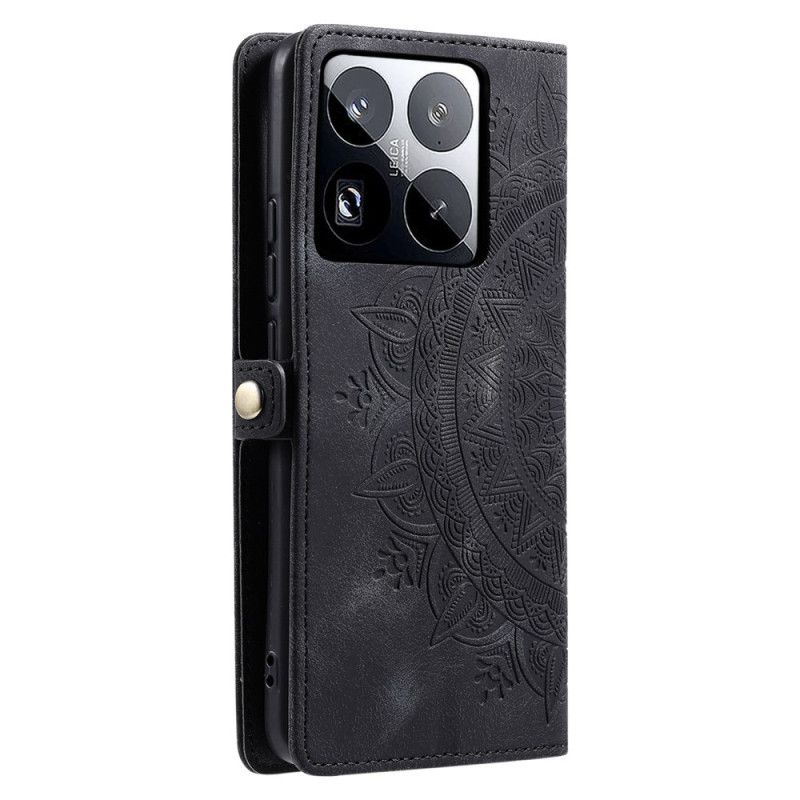 Folio-hoesje Xiaomi 15 Pro Telefoonhoesje Bandje Met Totemmotief