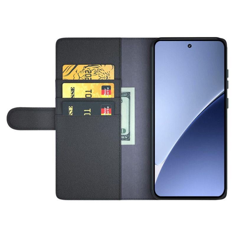 Folio-hoesje Xiaomi 15 Pro Telefoonhoesje Echt Leer
