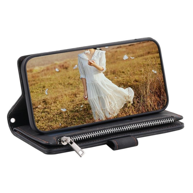 Folio-hoesje Xiaomi 15 Pro Telefoonhoesje Multifunctionele Gewatteerde Portemonnee