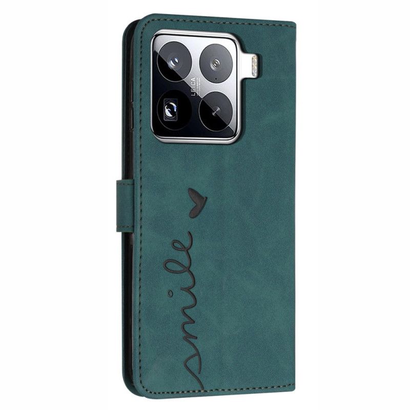 Folio-hoesje Xiaomi 15 Pro Telefoonhoesje Smile
