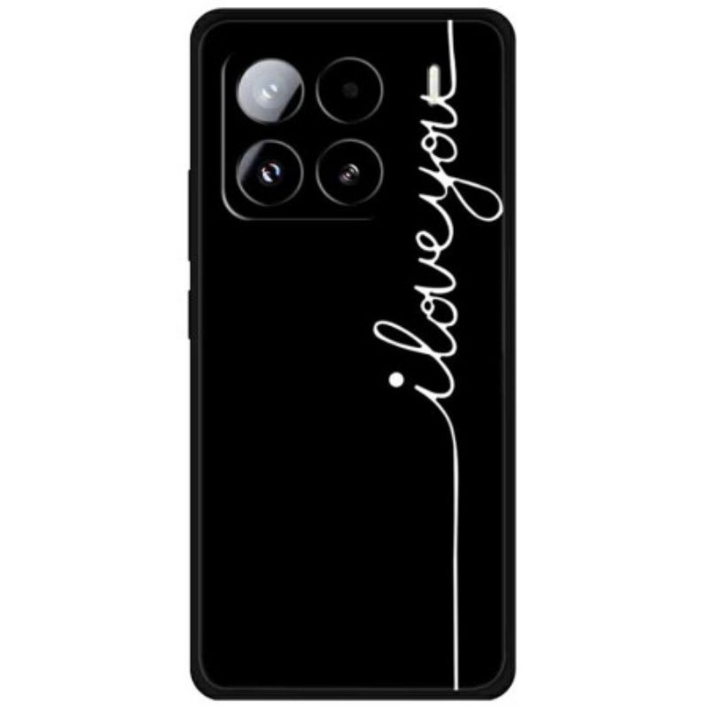 Hoesje Voor Xiaomi 15 Pro Ik Hou Van Jou