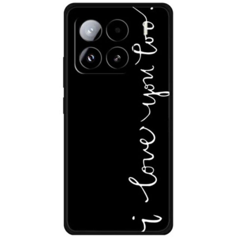 Hoesje Voor Xiaomi 15 Pro Ik Hou Van Jou Ook