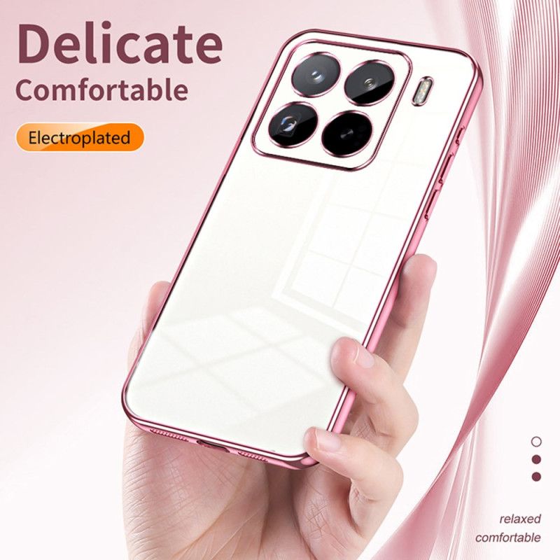 Hoesje Voor Xiaomi 15 Pro Rand Met Metaaleffect