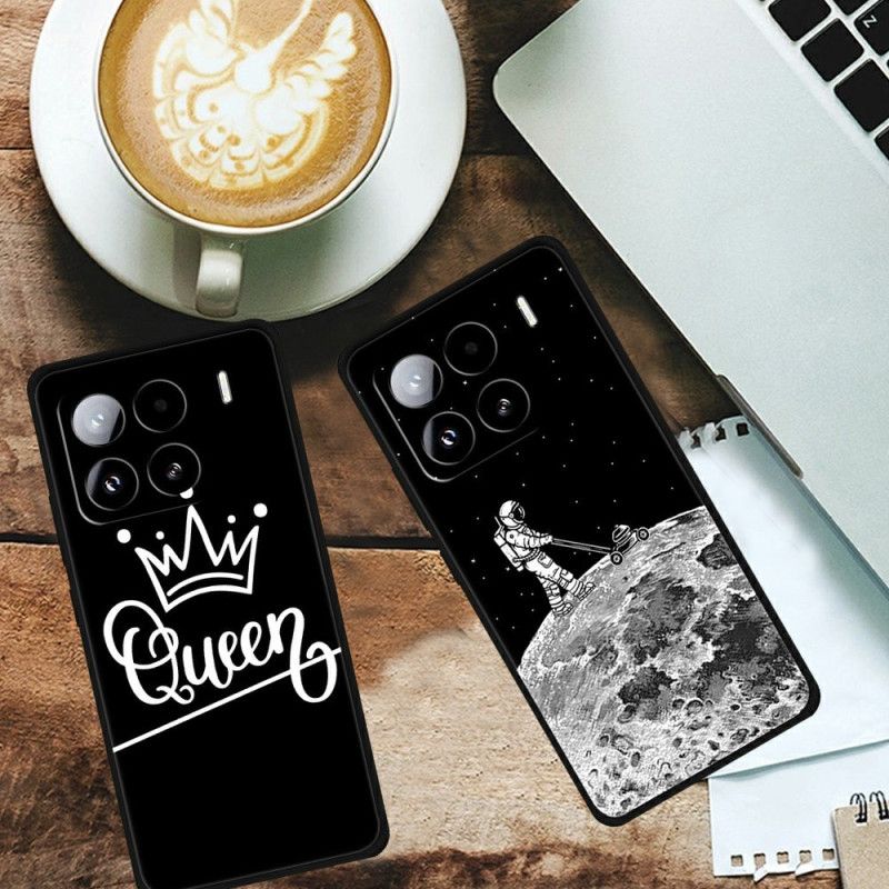 Hoesje Voor Xiaomi 15 Pro Schokbestendig Tpu-printpatroon - Leef Lach Heb Lief