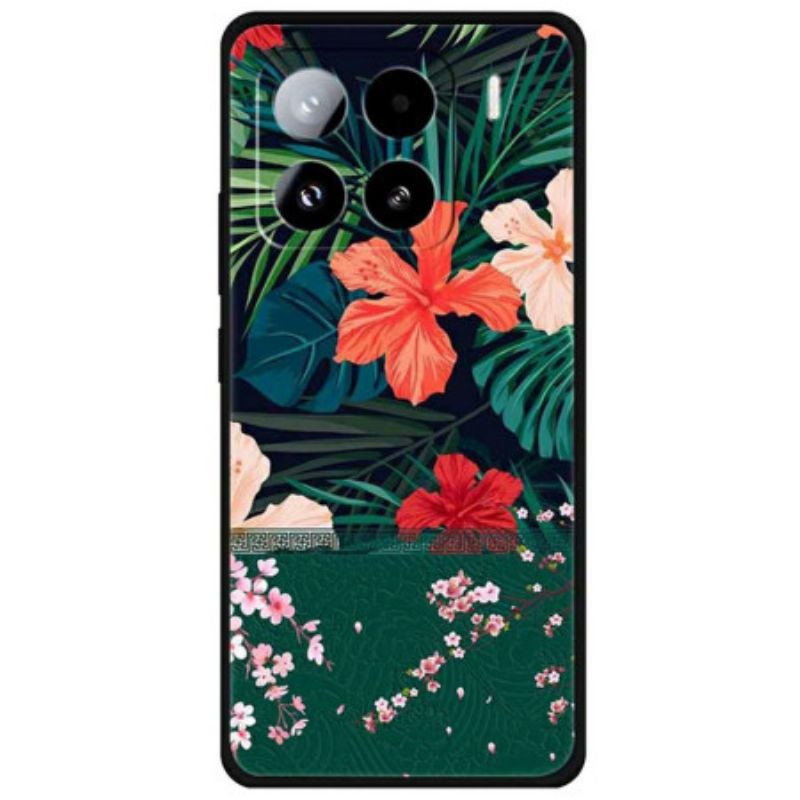 Hoesje Xiaomi 15 Pro Flora-patroon Bescherming Hoesje