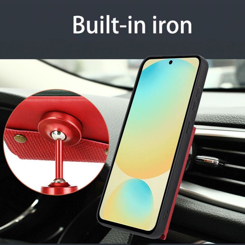 Hoesje Xiaomi 15 Pro Kaarthouder Met Leerlook