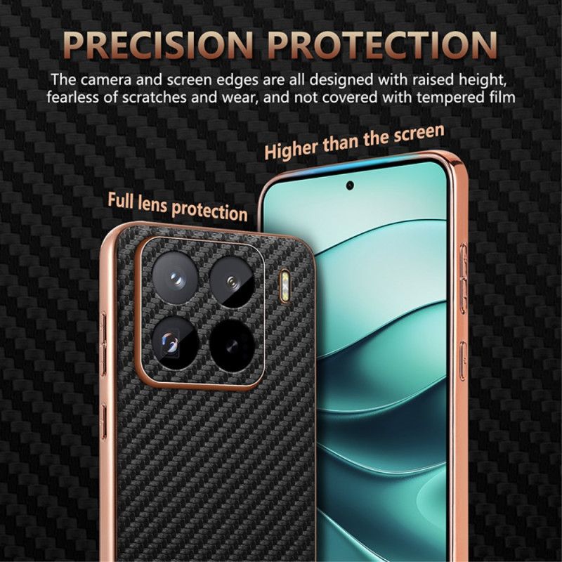 Hoesje Xiaomi 15 Pro Koolstofvezeltextuur Azns