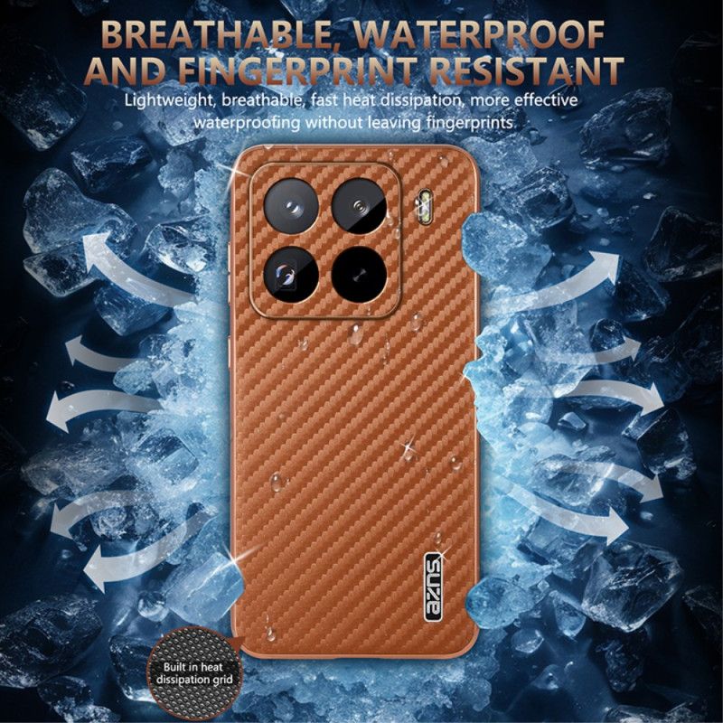 Hoesje Xiaomi 15 Pro Koolstofvezeltextuur Azns